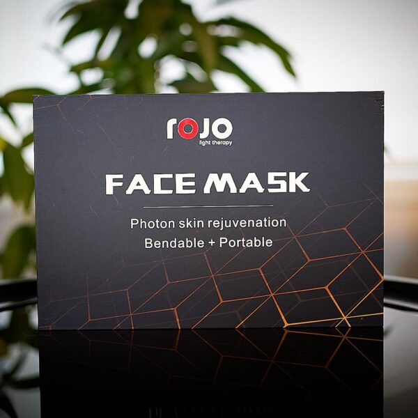 rojo led facial mask box