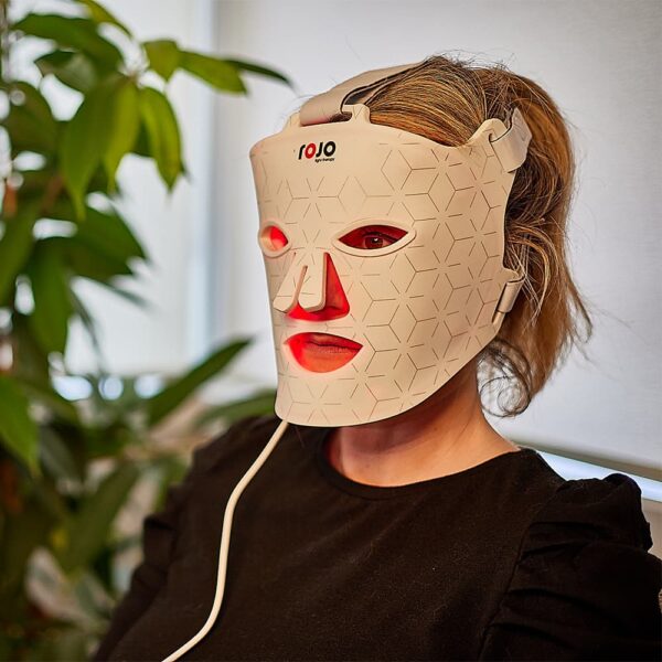 rojo red light face mask